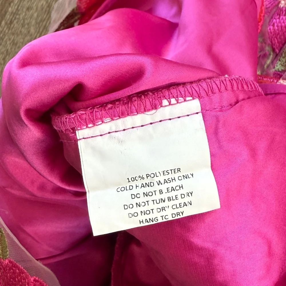 PETAL + PUP ‘Butterfields Strapless Mini Dress’ in Hot Pink - Picture 9 of 10